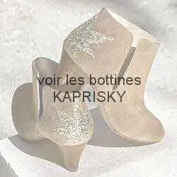 Patricia Blanchet boots Kaprisky daim sable