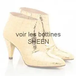Patricia Blanchet boots Sheen gold