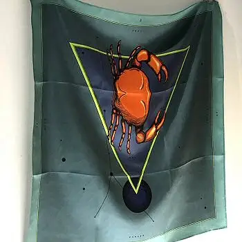 Ann&eacute;e small silk scarf
