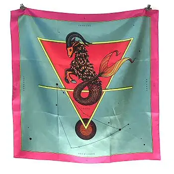 Ann&eacute;e small silk scarf