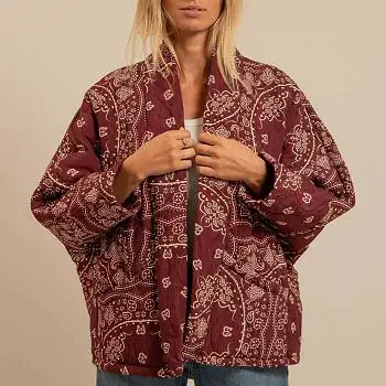 Aokyanos kimono Chicago bordeaux Bandana