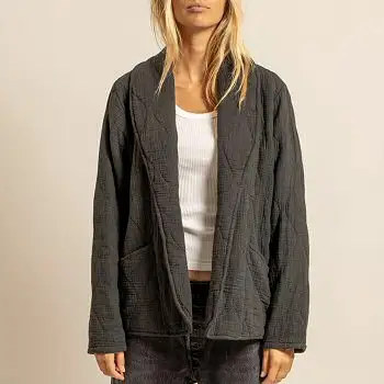 Aokyanos kimono Cuba gris anthracite