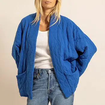 Aokyanos kimono Chicago bleu