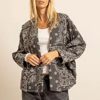 Aokyanos kimono Chicago gris anthracite Bandana