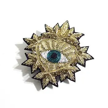 Bali Temples broche Flaming Heart Maxi