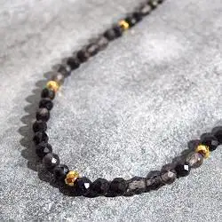 Bali Temples collier Alda perles noires