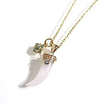 Bali Temples collier Dent du Tigre