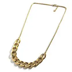 Bali Temples collier Gourmette gold