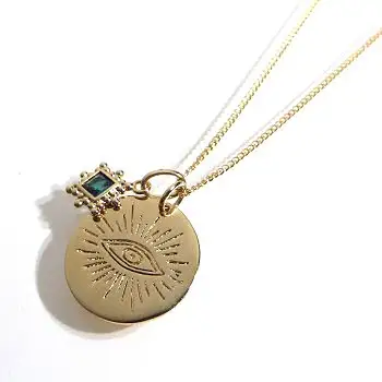 Bali Temples collier Keith Eye Oeil