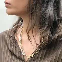 Bali Temples collier Forcat Bold gold dore