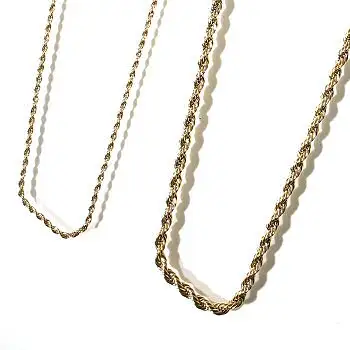 Bali Temples collier Pure Torsade gold