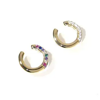 Bali Temples earcuff Bold strass