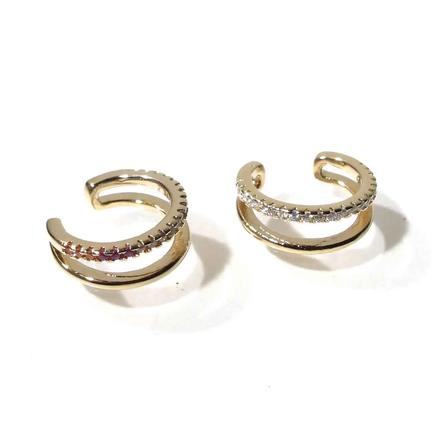 Bali Temples earcuff Double strass