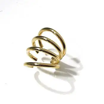 Bali Temples earcuff Quadra Bold pure
