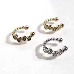 Bali Temples earcuff Venezia 4-strass