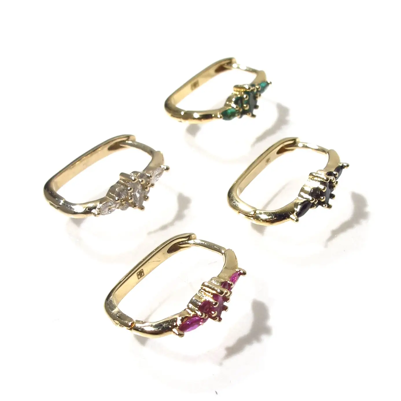 Bali Temples Huggie Oval Firenze strass