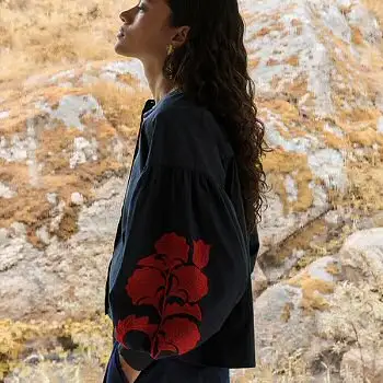 By Bar blouse brodee JANET midnight