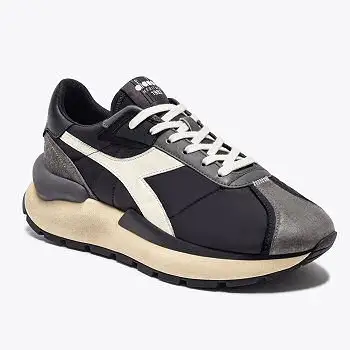 Diadora heritage basket Mercury Elite noir blanc