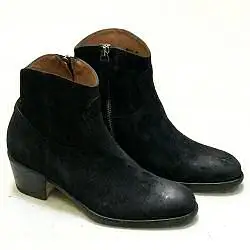 Elia Maurizi boots camarguaises 9806 daim noir