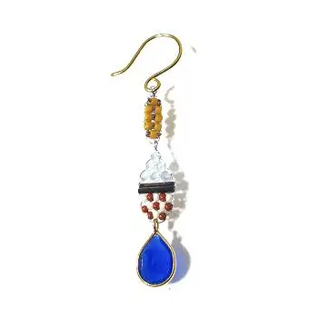 Fourbi de Capucine boucle solo Blue Drop N44