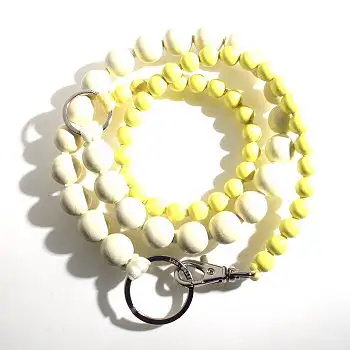 Ina Seifart bandouliere Beads Asymetrique jaune