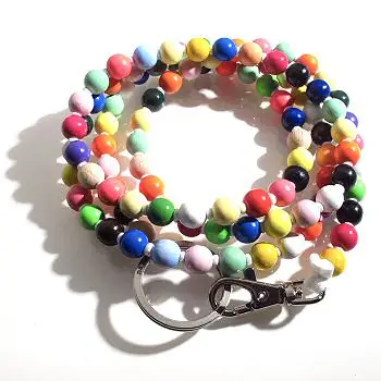 Ina Seifart bandouliere Mini-Beads rainbow