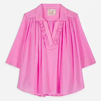 Laurence Bras blouse Didi fluo pink