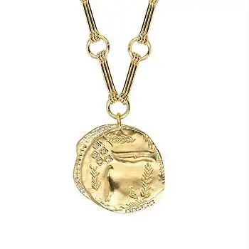 Louise Hendricks collier Esther XL gold strass