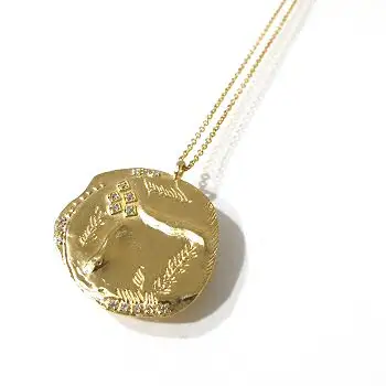 Louise Hendricks collier Esther gold strass