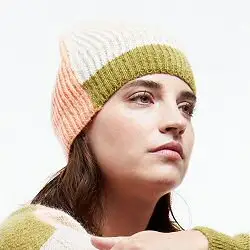 Ma Poesie bonnet Celeste kaki peche