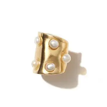 Mimi et Toi earcuff perles Bowie