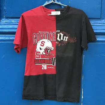 Mirco Gaspari t-shirt vintage ucycling rouge noir
