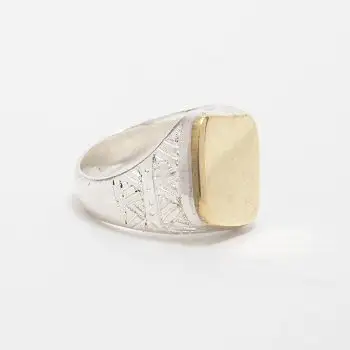Ombre Claire bague chevaliere Vacances argent bronze