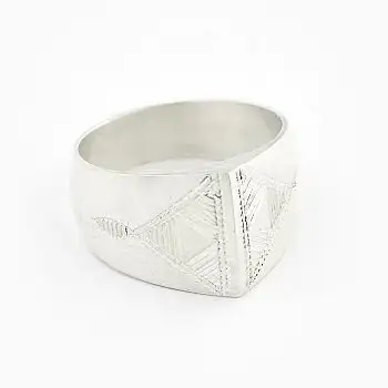 Ombre Claire bague Lyes argent