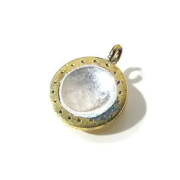 Ombre Claire charm pendentif Tresor coupelle bronze argent
