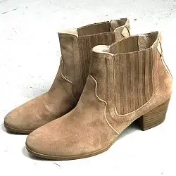 Patricia Blanchet boots Bullit daim sable