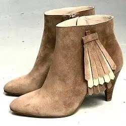 Patricia Blanchet boots Daydream daim sable
