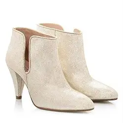 Patricia Blanchet bottines Fifty-Five gold metallise