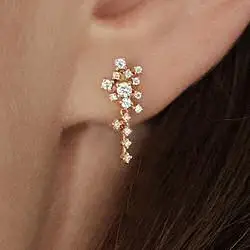 Sansoeurs stud Small Cascade diamond earring