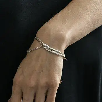 Saskia Diez bracelet MixMatch chain argent 925