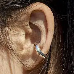 Saskia Diez small Bold earcuff argent 925