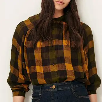 Sessun chemise blouse Nicolascarraux forest