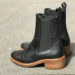 Sessun boots Pierce cuir noir black