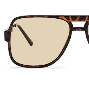Spitfire lunettes de soleil Orbital ecaille tan