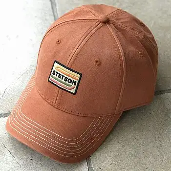 Stetson casquette Baseball washed Orange