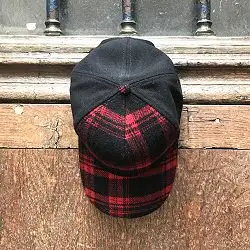 Stetson casquette Trucker cap laine tartan plaid