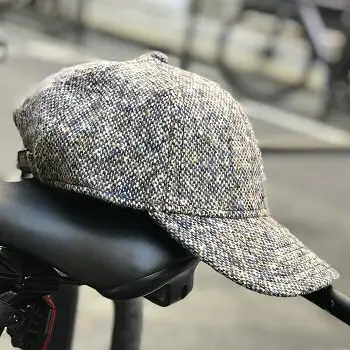 Stetson casquette Baseball cap laine Donegal gris beige