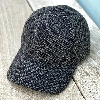 Stetson casquette Baseball cap laine Donegal dark