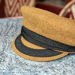Van Palma casquette sailor moutarde Alma 