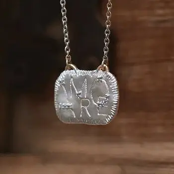 Ylume collier medaille Amore